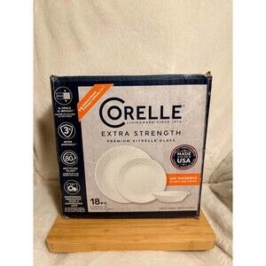 Corelle | Dining | Corelle 8pc Bella Faenza Dinnerware Set White Floral ...